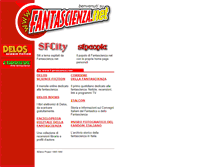 Tablet Screenshot of fantascienza.net